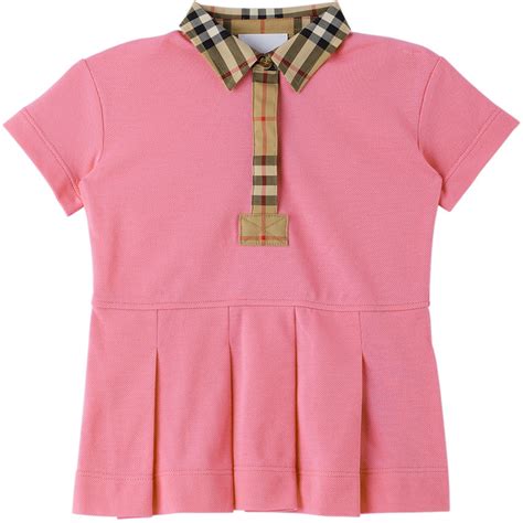 burberry dress baby pink